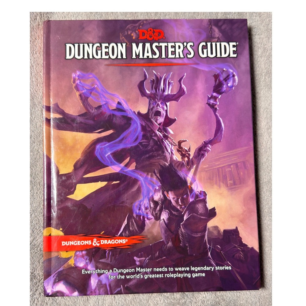 Dungeons & Dragons Dungeon Masters Guide 5th Edition Core Rulebook D&D Hardcover
